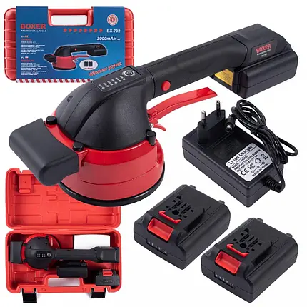 Belaidis vibracinis siurblys plytelėms kloti „Boxer" BX-702