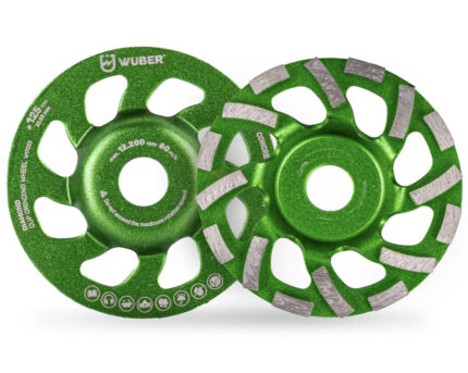 Deimantinis šlifavimo diskas „Tornado“, 125 mm, „Wuber“ W17023