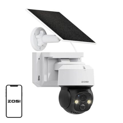 Lauko IP kamera su saulės baterija ZOSI C2914 WiFi 4MP IP66