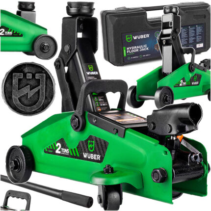 Žemo profilio automobilio domkratas 130–300 mm 2T WUBER dėkle W22004