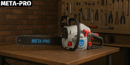Benzininis grandininis pjūklas META-PRO 1,7KW
