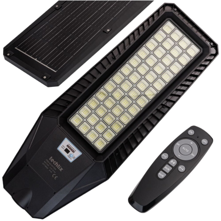 Saulės gatvės šviestuvas 6500K 3.2V 18Ah IP65 300W