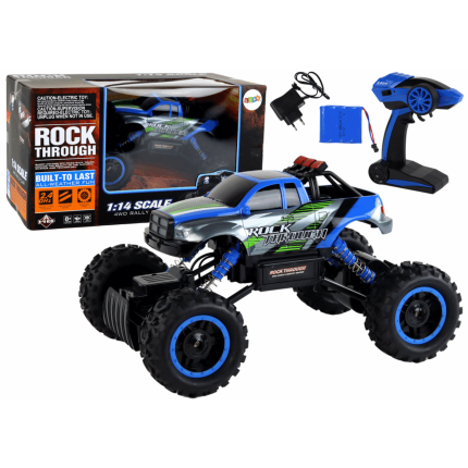 Radijo bangomis valdomas automobilis , 29.5 cm, Mėlynas