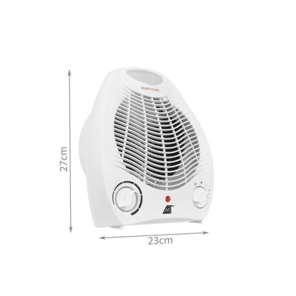 Šildytuvas su ventiliatoriumi Malatec 2000W