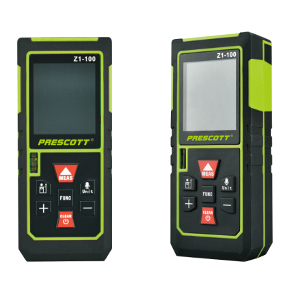 Lazerinis atstumo matuoklis 40 m PRESCOTT PHMD040