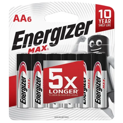 ENERGIZER Max AA baterijos