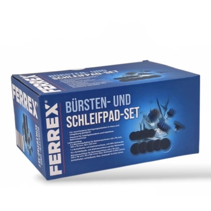 Šepečių ir šlifavimo padų rinkinys FERREX
