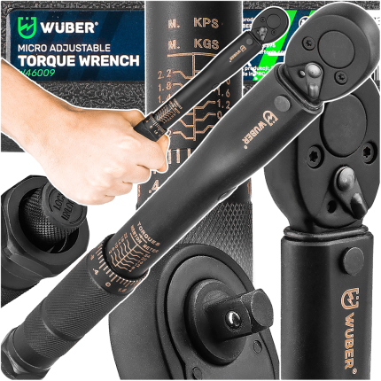 Dinamometrinis raktas 1/4" 2-24Nm W46009