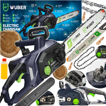 WUBER elektrinis grandininis pjūklas 2000W, W41697
