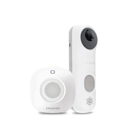 Smanos Smart Video Doorbell (Battery Plus) & Chime Kit