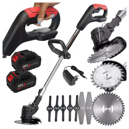 Akumuliatorinis trimeris 2x akumuliatoriai