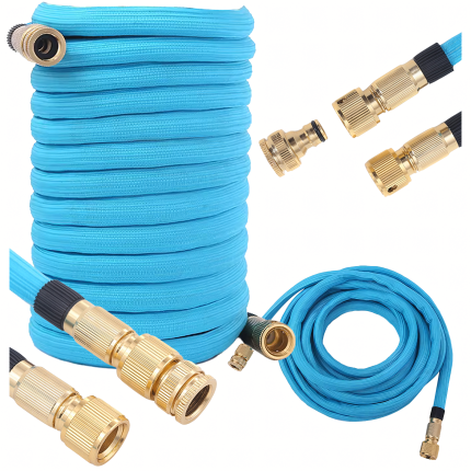 Lanksti sodo žarna 10,2–22,5 m 1/2 3/4 „Premium Strong“ jungtys