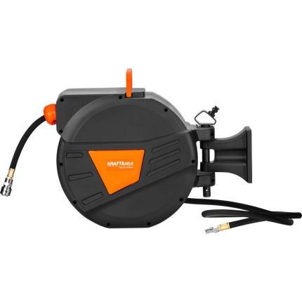 Ištraukiama pneumatinė žarna 20 m + 2 m 1/4" KD2159