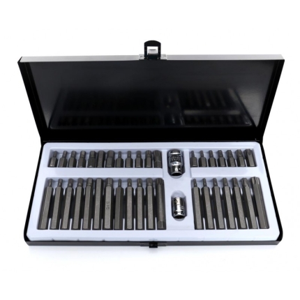 TORX, HEX, SPLINE antgalių rinkinys, 40 vnt. KD10220