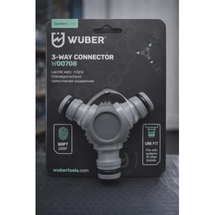 WUBER 3-jų krypčių žarnos jungtis (W00708)