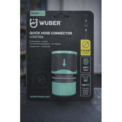 Greito jungimo žarnos jungtis WUBER W00706