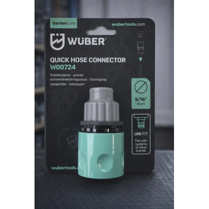 Greito jungimo žarnos jungtis WUBER W00724