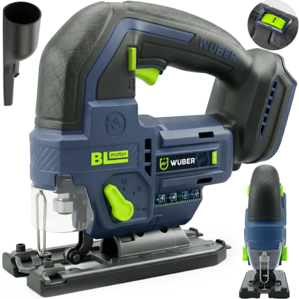 20 V bešepetėlinis akumuliatorinis siaurapjūklis „Be bat.“ WUBER W04190