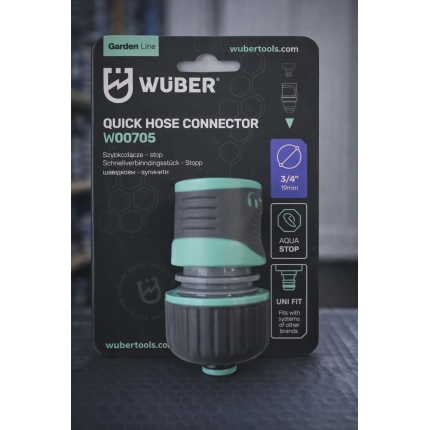 Greito jungimo žarnos jungtis WUBER W00705