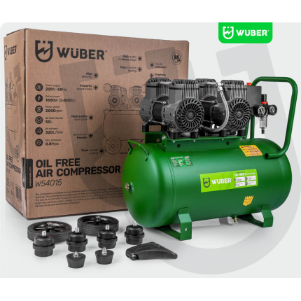 Bealyvis kompresorius 50 l 4 cilindrų W54015