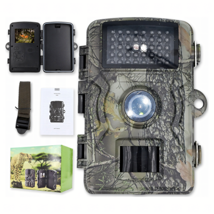 Miško kamera medžioklės takams, IP66, IR judesio jutiklis, naktinis režimas, 1080p