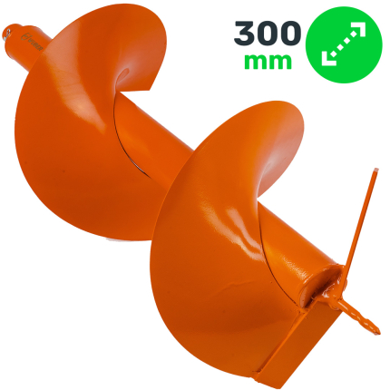 Grąžtas grąžtui fi300/800 mm Wuber