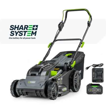 Akumuliatorinė vejapjovė „Share+“ sistema 40 V 43 cm WUBER