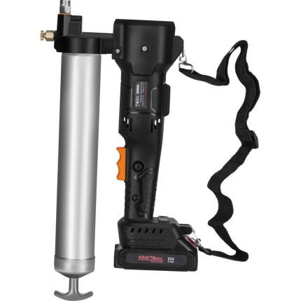 Akumuliatoriaus tepalo pistoletas 21V x2 3Ah + dėklas KD3592