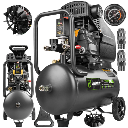 Alyvos kompresorius 50 l 1500 W Wuber
