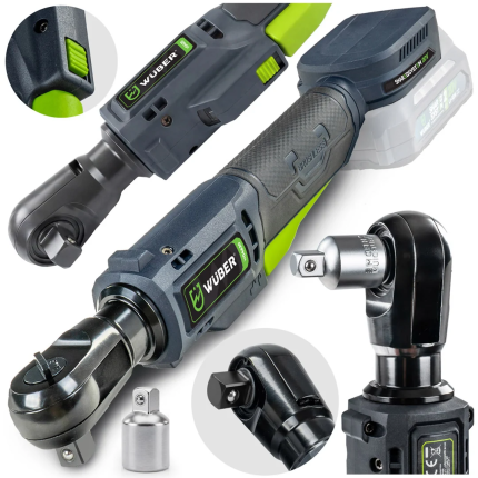 Akumuliatoriaus kampinis veržliaraktis 160 Nm WUBER